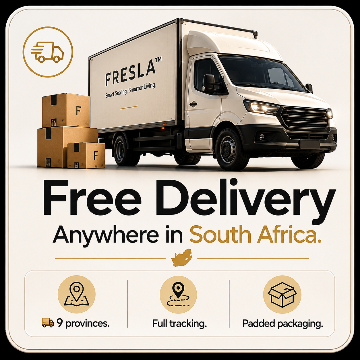 Free Delivery Anywhere in South Africa